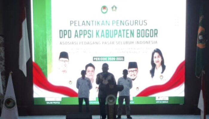 Dilantik, DPD APPSI Kabupaten Bogor 2026-2031 Siap Dorong Kesejahteraan Pedagang Pasar