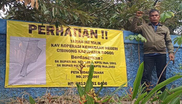 Kavling KPN Kejari Cibinong Bogor Diserobot Pemilik Palsu